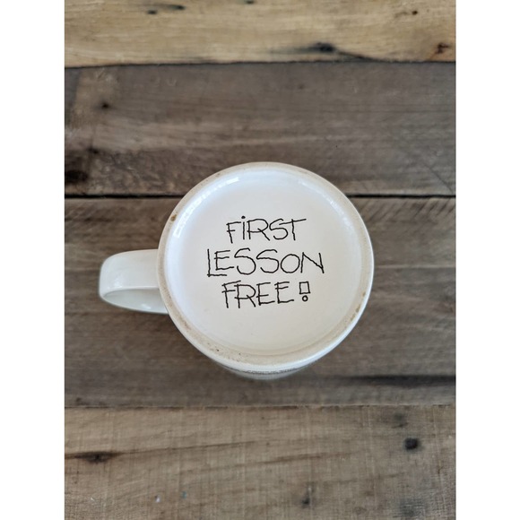 Certified Sex Instructor....First Lesson Free! Novelty Frog 10 oz. Mug - Picture 2 of 6